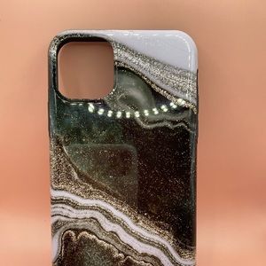 Black marble iPhone 11 Pro Max case